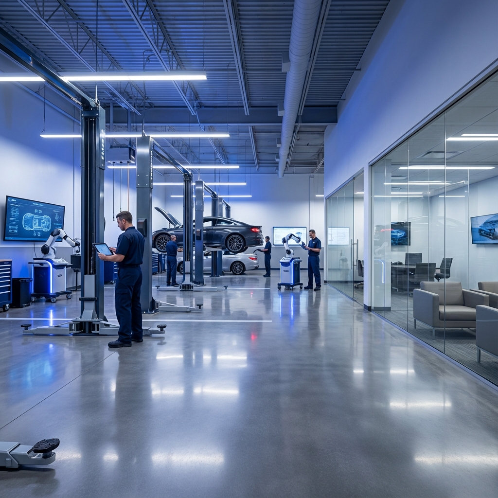 Estrutura técnica Bosch Car Service
